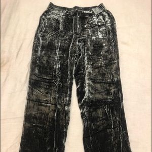 Velvet Ombré Trousers